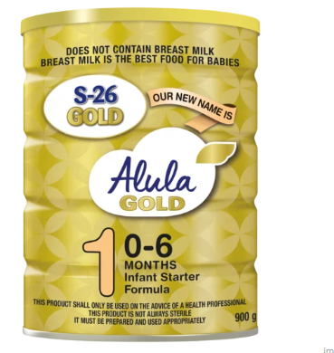 Alula Gold S26 1 Infant Formula 900g