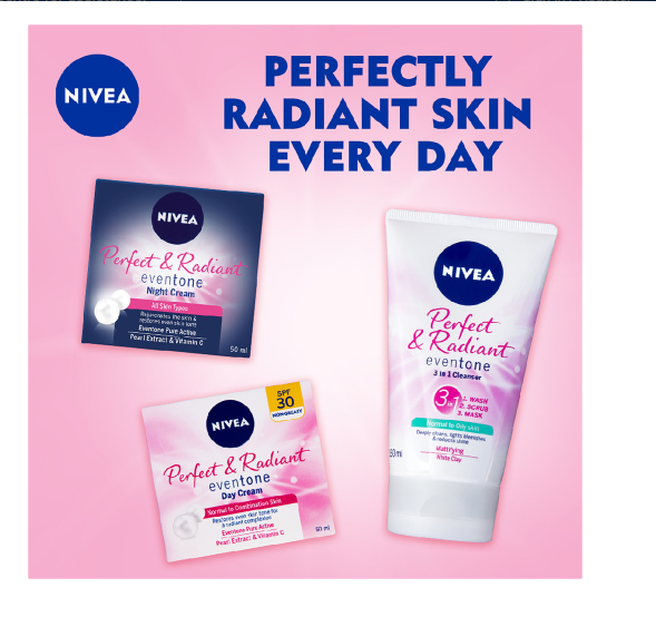 Nivea Perfect; Radiant Day Cream SPF15 50ml