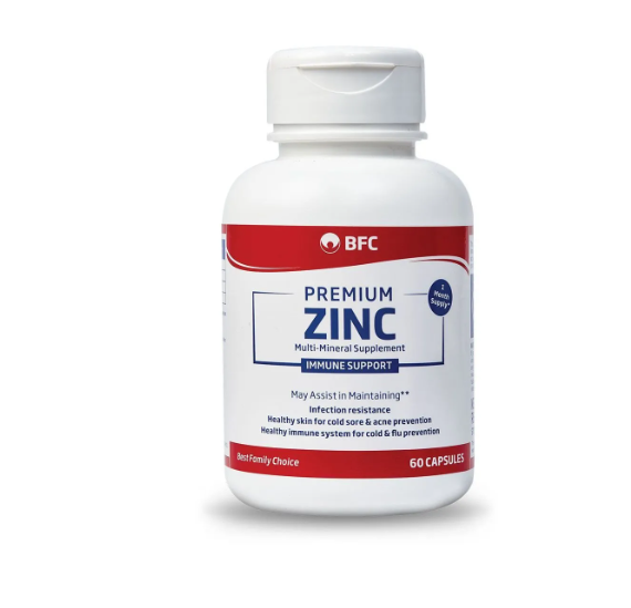 Premium Zinc - Caps (60)