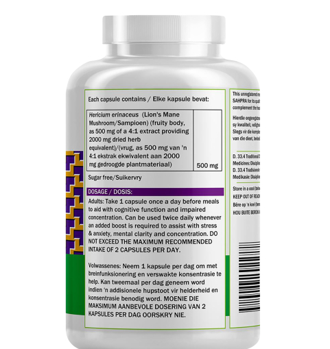 Noolit Lions Mane Stress Relief 30 Cap