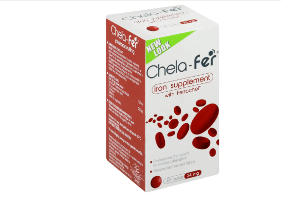 Chela-Fer 24mg 30 Tablets / Capsules