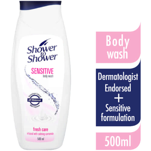 Shower To Shower Body Wash Sensitive 500ml