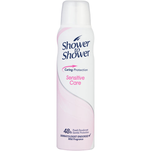 Shower To Shower Deodorant Sensitive 150ml