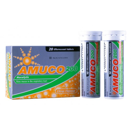 Amuco 200 (20 Effervescent Tablets / Capsules)