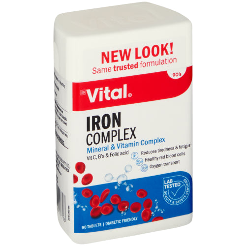 Vital Iron Complex Tabs 90