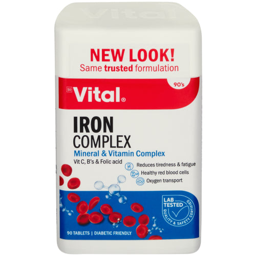 Vital Iron Complex Tabs 90