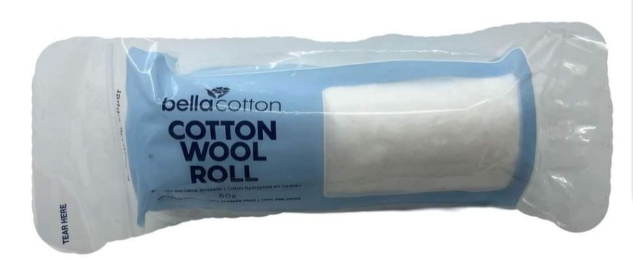 Bella Cotton Wool Rolls 50g