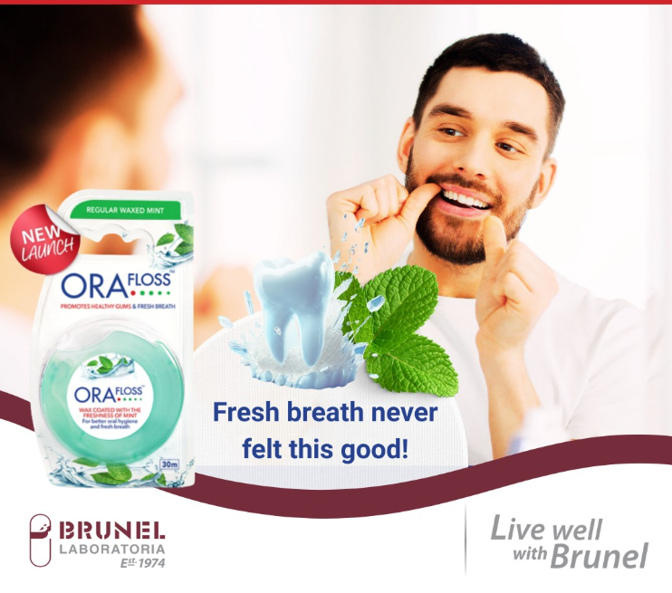 Orafloss Regular Waxed Mint 30ml